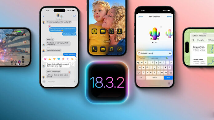 ios 18.3.2